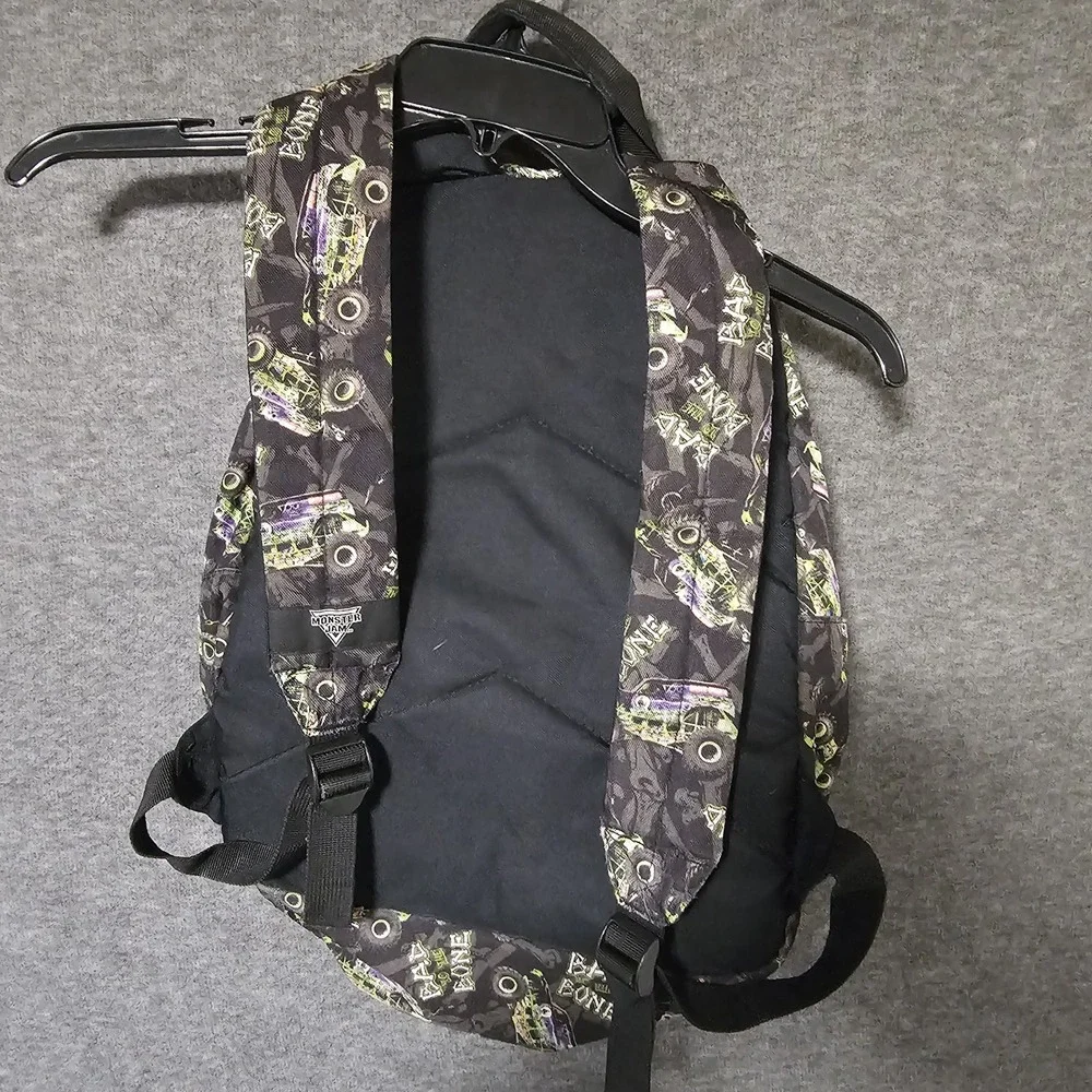 Vintage Grave Digger Race Team Back Pack Monster Jam Bad To The‎ Bone